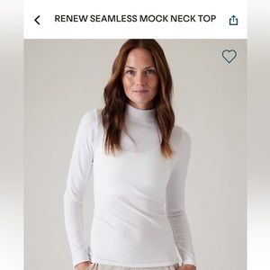 Renew seamless mockneck top